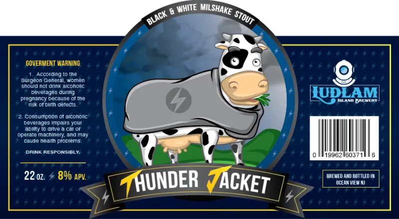 Ludlam Island Brewery Thunder Jacket
