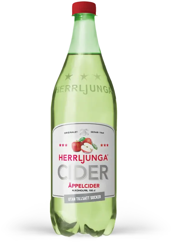 Herrljunga Cider (Gamlestadens Bryggeri) Äppelcider Alkoholfri (Sockerfri)