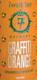 Seventh Son Brewing Company Graffiti Orange
