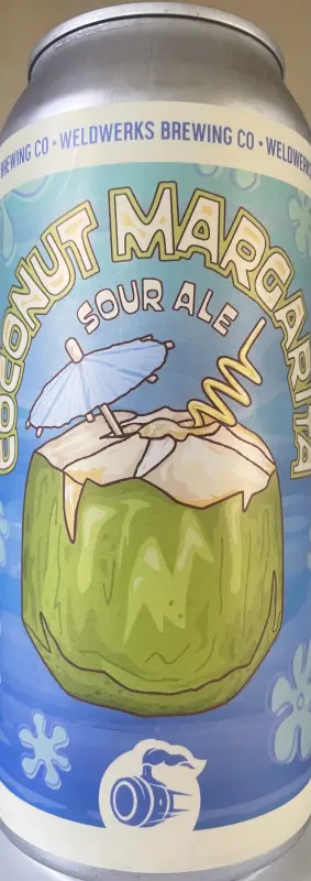 WeldWerks Brewing Company Coconut Margarita