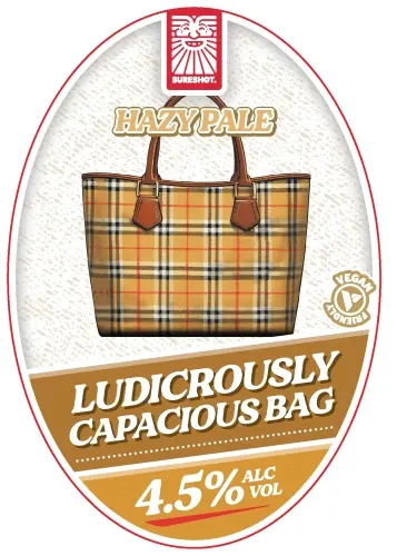 Sureshot Brewing Company Ludicrously Capacious Bag