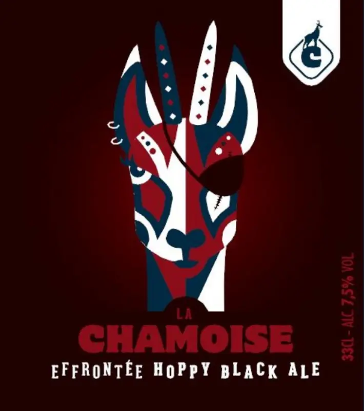 La Chamoise Effrontée Hoppy Black Ale