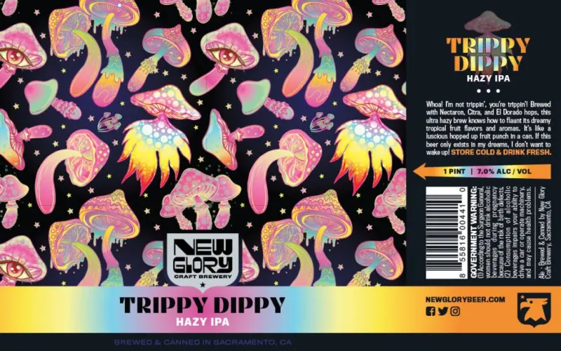 New Glory Craft Brewery Trippy Dippy