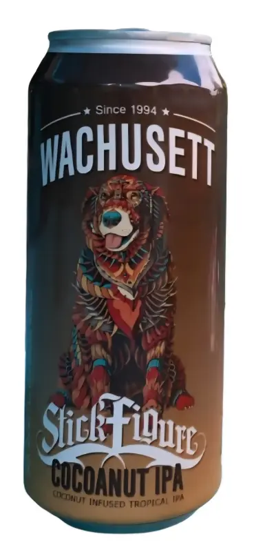 Wachusett Brewing Company Stick Figure Coconaut IPA