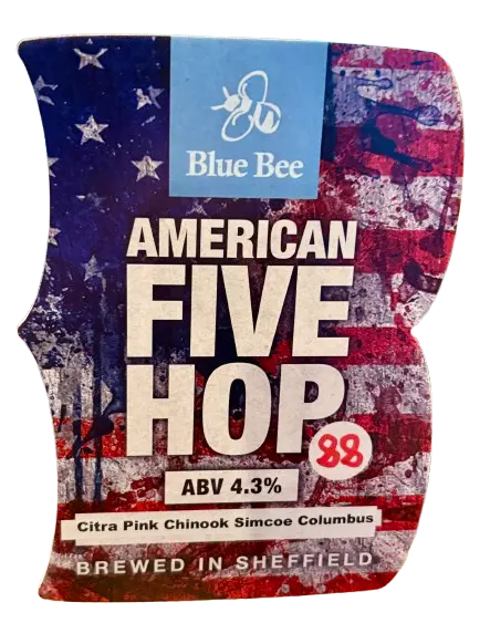 Blue Bee Brewery American Five Hop Version 88