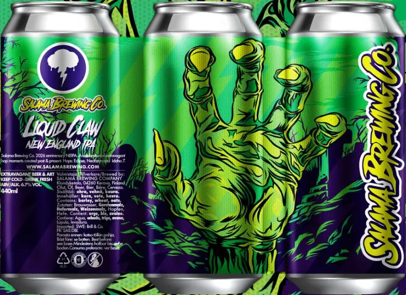 Salama Brewing Co. Liquid Claw