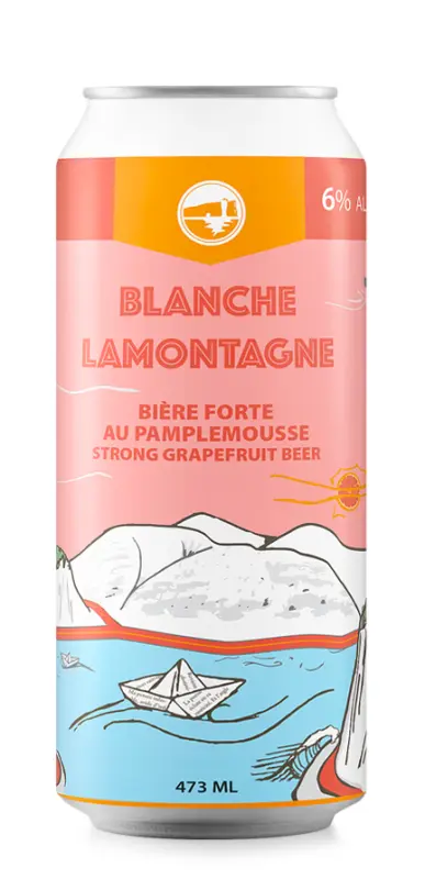 Microbrasserie Pit Caribou Blanche Lamontagne