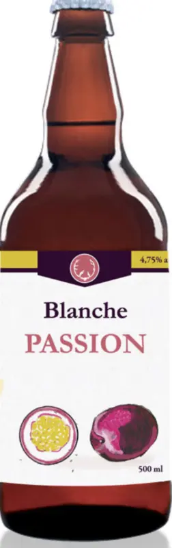 Microbrasserie Pit Caribou Blanche Passion
