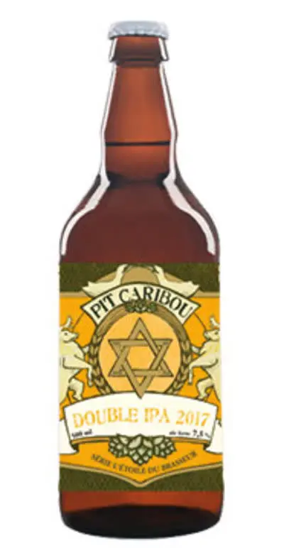 Microbrasserie Pit Caribou Double IPA 2017 (Chinook)
