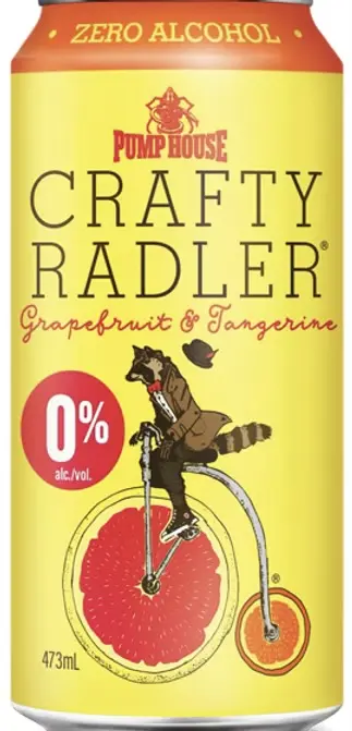 Pump House Brewery Crafty Radler: Grapefruit & Tangerine 0%