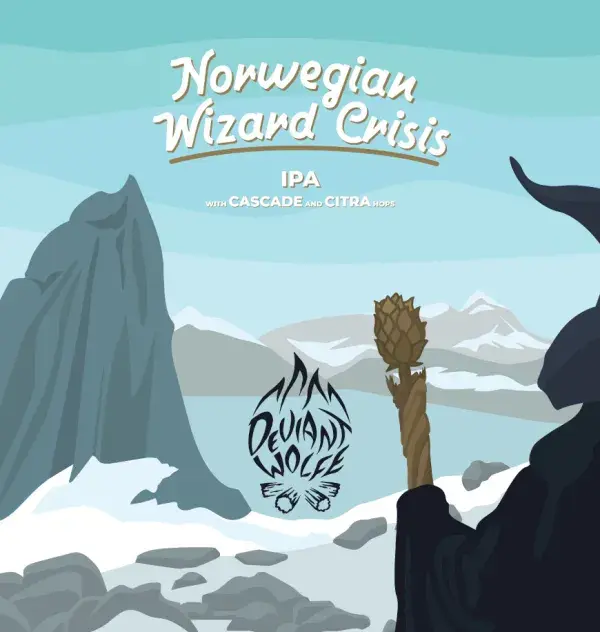 Deviant Wolfe Brewing Norwegian Wizard Crisis