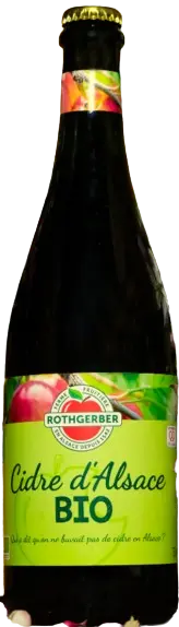 Rothgerber Cidre d'Alsace Bio