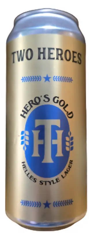 Two Heroes Brewery Hero's Gold