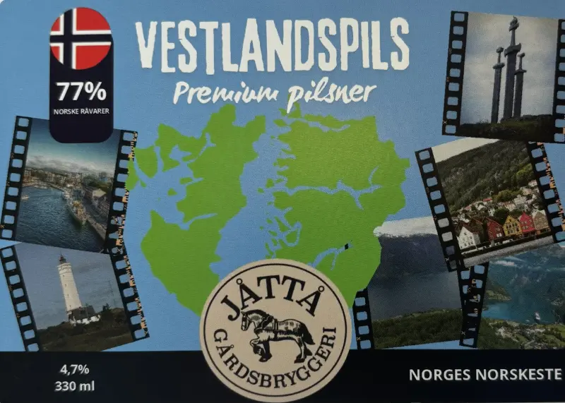 Jåttå Gårdsbryggeri Vestlandspils