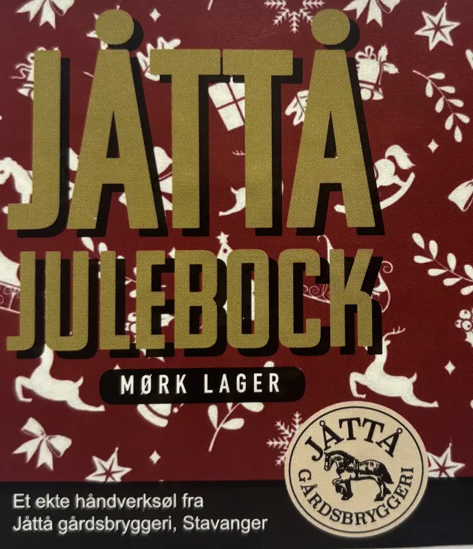 Jåttå Gårdsbryggeri Julebock
