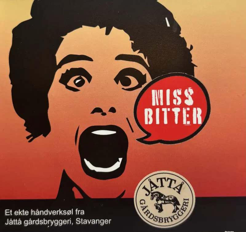Jåttå Gårdsbryggeri Miss Bitter