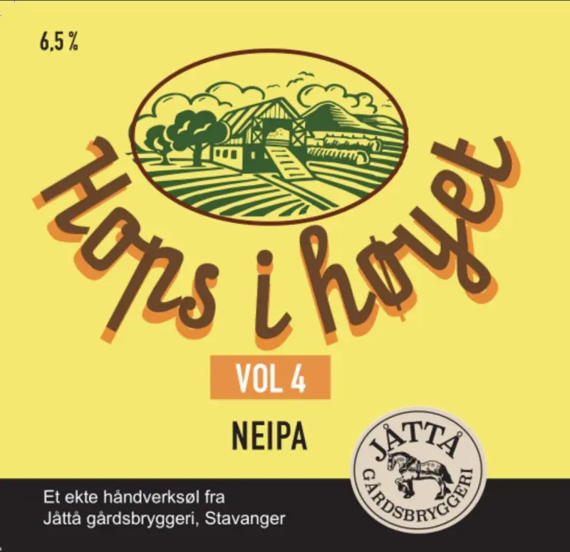 Jåttå Gårdsbryggeri Hops i Høyet Vol. 4