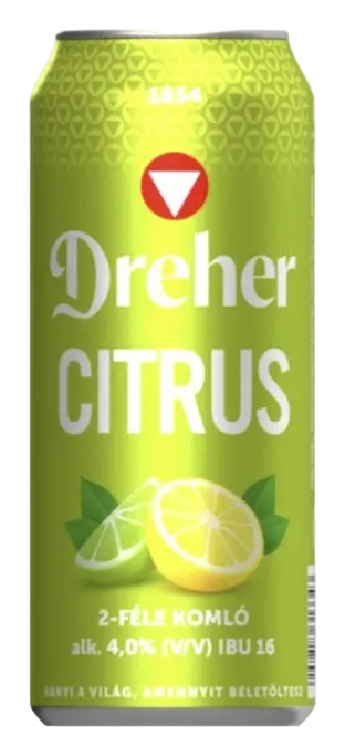 Dreher Sörgyárak Citrus