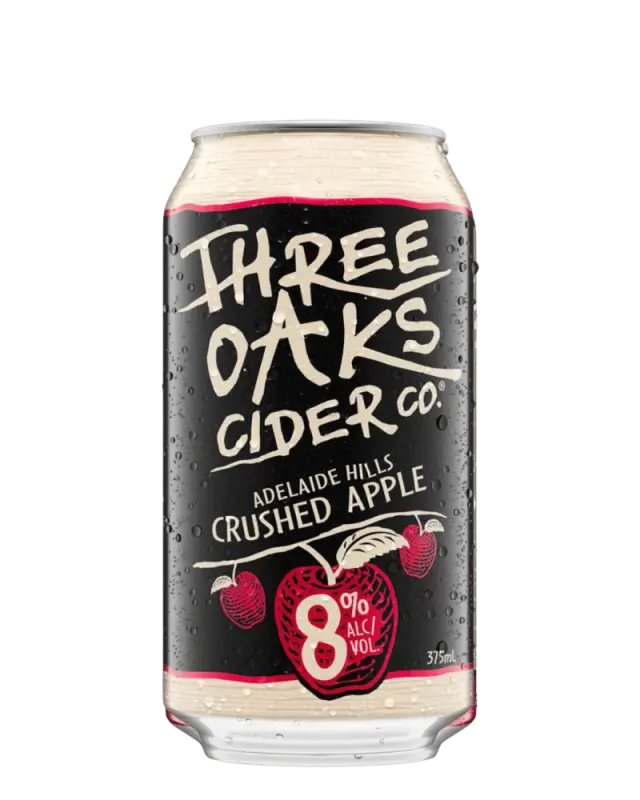 Three Oaks Cider Co. Crushed Apple 8%