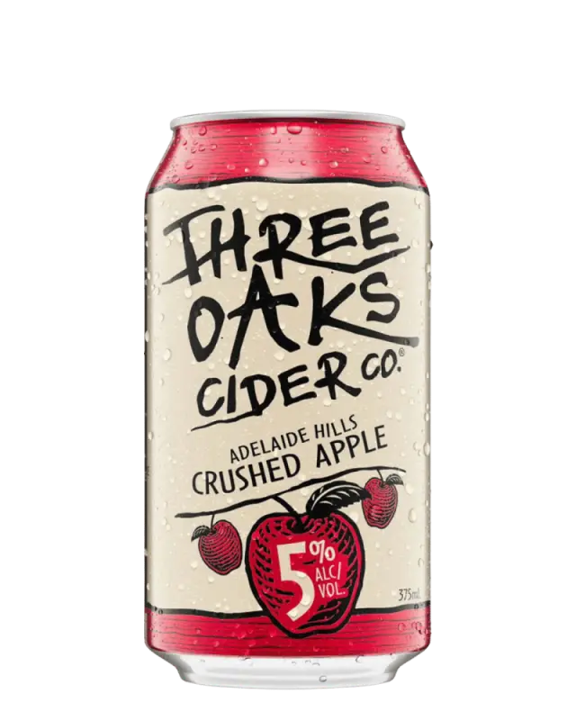 Three Oaks Cider Co. Crushed Apple 5%