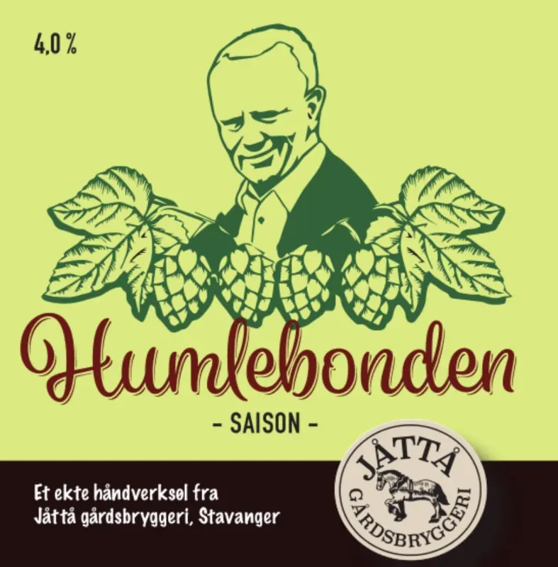 Jåttå Gårdsbryggeri Humlebonden (4.0%)