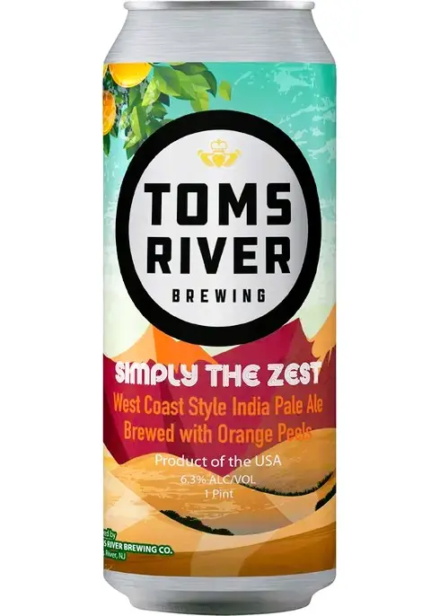 Tom's River Brewing Simply The Zest