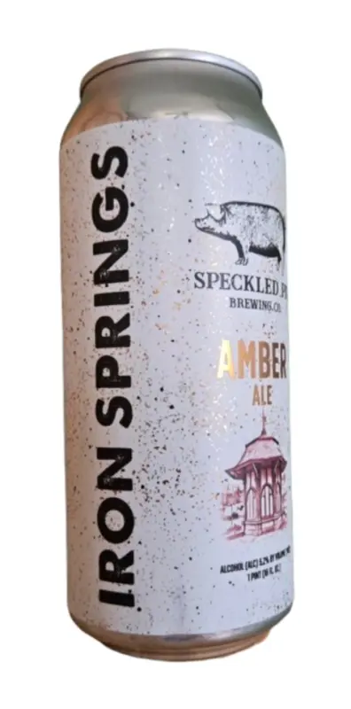 Speckled Pig Brewing Company Iron Springs Amber Ale