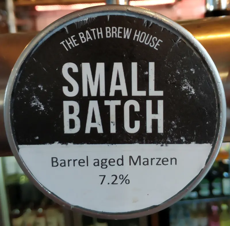 Bath Brew House Small Batch Barrel Aged Marzen