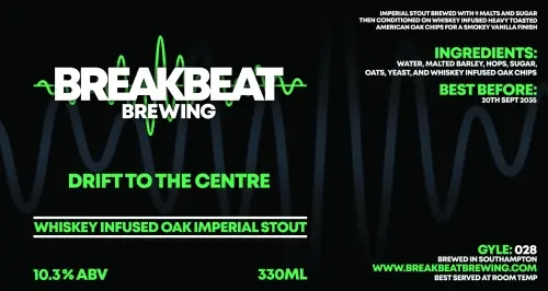 Breakbeat Brewing Drift To The Centre