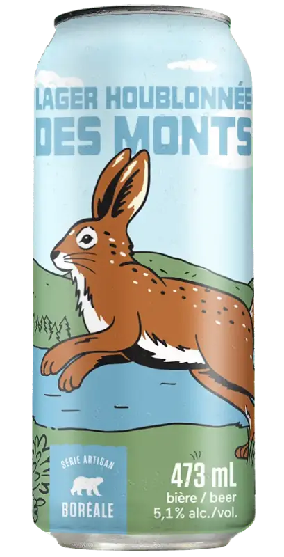 Boréale - Les Brasseurs du Nord Lager Houblonnée des Monts