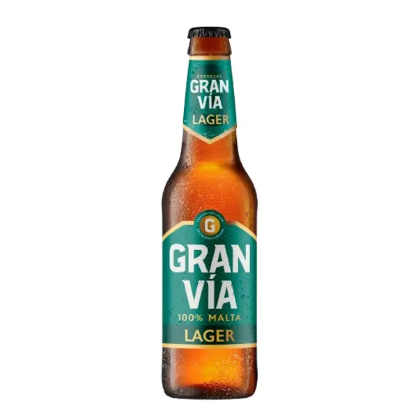 Cervezas Gran Vía 100% Malta Lager