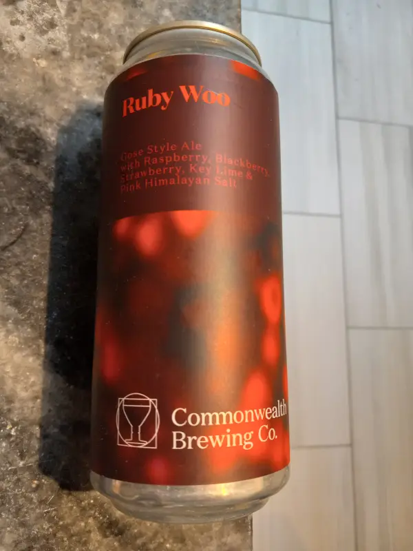 Commonwealth Brewing Company Ruby Woo