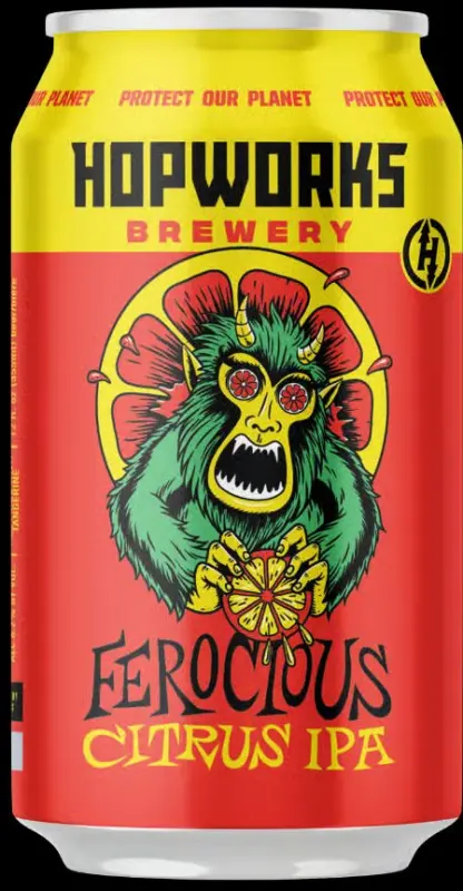Hopworks Brewery Ferocious Citrus IPA