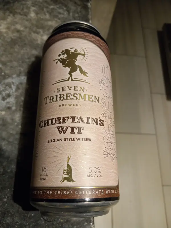 Seven Tribesmen Brewery Chieftain's Wit