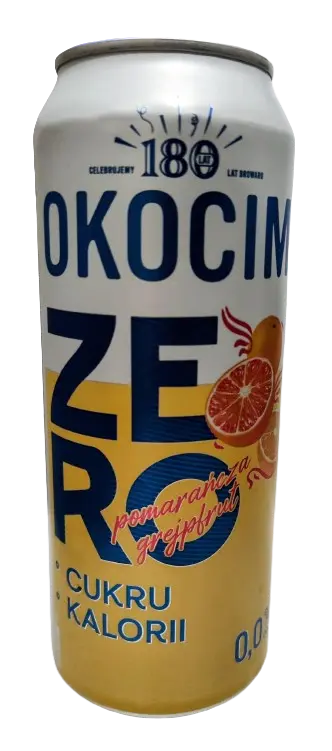 Browar Okocim Zero Pomarańcza Grejpfruit