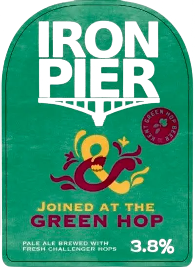 Iron Pier Brewery Joined at the Green Hop - Challenger
