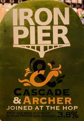 Iron Pier Brewery Joined at the Hop - Cascade & Archer