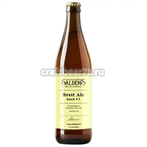 Salden's Brewery Brett Ale Batch #5