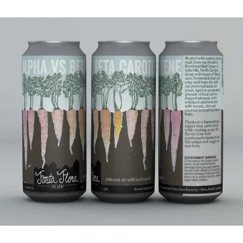 Fonta Flora Brewery Alpha vs. Beta Carotene