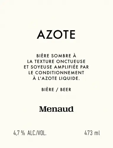 Menaud - Distillerie & Brasserie Azote