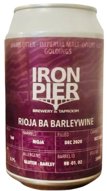 Iron Pier Brewery Rioja BA Barleywine
