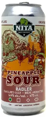 Nita Beer Company Pineapple Sour Radler