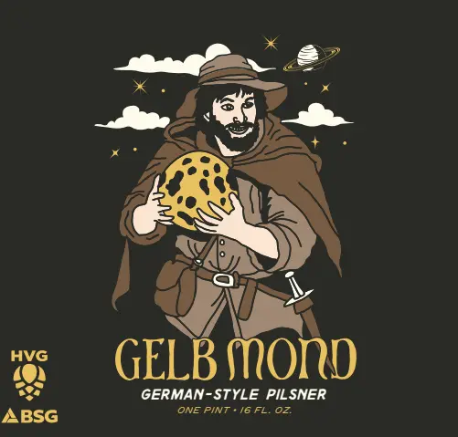 Human Robot Gelb Mond