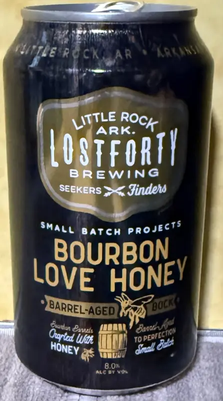 Lost Forty Brewing Bourbon Love Honey
