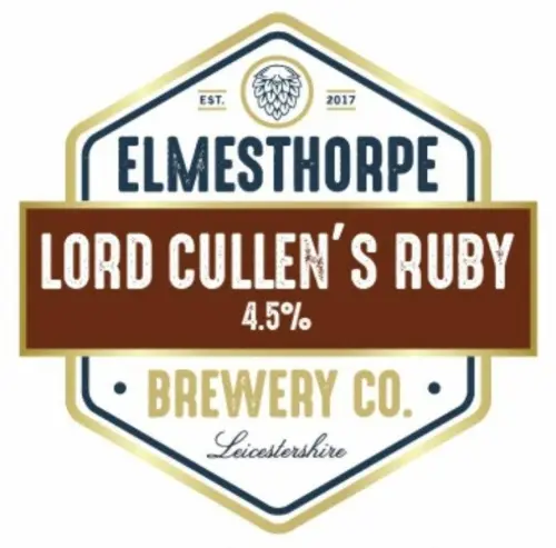 Elmesthorpe Brewery Lord Cullen's Ruby