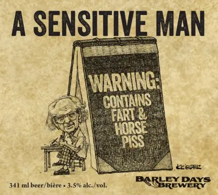 Barley Days Brewery A Sensitive Man