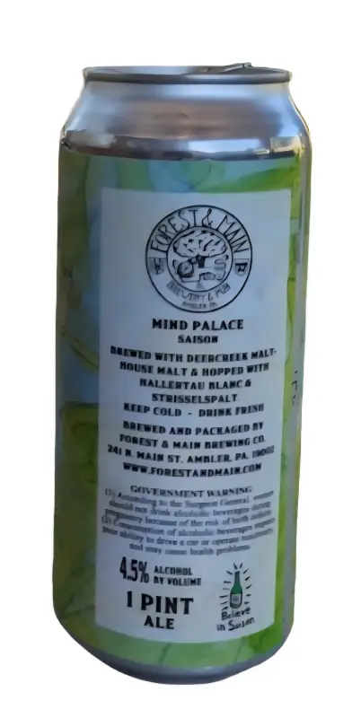 Forest & Main Brewing Company Mind Palace