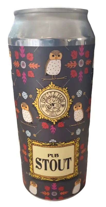 Forest & Main Brewing Company Pub Stout