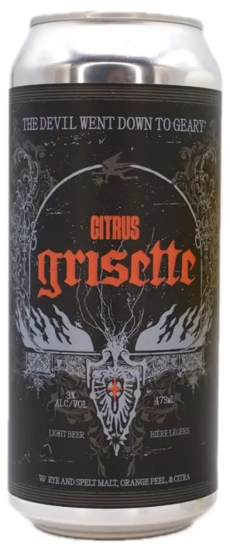 Blood Brothers Brewing TDWDTG Citrus Grisette