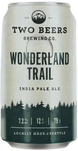 Two Beers Brewing Co. (Eclor-Agrial) Wonderland Trail IPA
